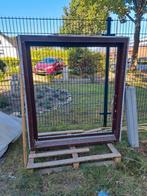 Hardhouten draai kiep raam, Doe-het-zelf en Verbouw, Kozijnen en Schuifpuien, Ophalen, Gebruikt, Hout, Raamkozijn