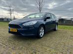 Ford Focus 1.0 Ecoboost 92KW Wagon AUT 2017 Blauw, Auto's, Ford, Zwart, Blauw, 1245 kg, 3 cilinders