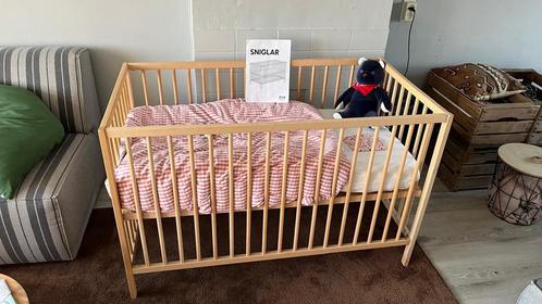 Ikea Sniglar ledikant babybed Inclusief matras (60x120 cm), Kinderen en Baby's, Kinderkamer | Bedden, Zo goed als nieuw, Minder dan 140 cm