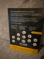 De Lande Spaarkaart Actie, Hobby en Vrije tijd, Spaarzegeltjes, Ophalen, Winkel, Super of Benzinepomp, Volle spaarkaart