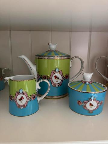 Pip Studio servies Love Birds groen blauw beschikbaar voor biedingen