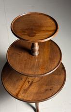 Engelse Etagère tripod table mahonie 19e eeuw, Antiek en Kunst, Ophalen