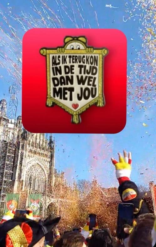 Terug in de tijd Pin en Emblemen Carnaval Oeteldonk Brabant, Kleding | Dames, Carnavalskleding en Feestkleding, Nieuw, Accessoires