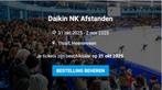 Te koop: 2 tickets NK Afstanden zondag 2 november, Tickets en Kaartjes, Evenementen en Festivals, Twee personen