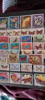 Vlinder postzegels, Ophalen of Verzenden, Gestempeld, Dier of Natuur