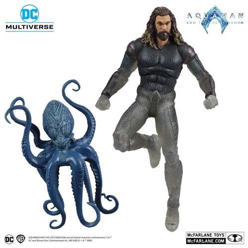 Aquaman (Stealth Suit with Topo) Action Figure 18 cm, Verzamelen, Film en Tv, Nieuw, Film, Actiefiguur of Pop, Ophalen of Verzenden