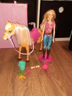 Barbie met paard, Kinderen en Baby's, Speelgoed | Poppen, Ophalen of Verzenden