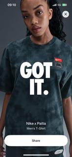 Nike x Patta T-Shirt maat S, Overige kleuren, Maat 48/50 (M), Nike, Nieuw
