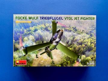 MiniArt	40009	Focke-Wulf Triebflügel VTOL Jet Fighter	1/35 beschikbaar voor biedingen