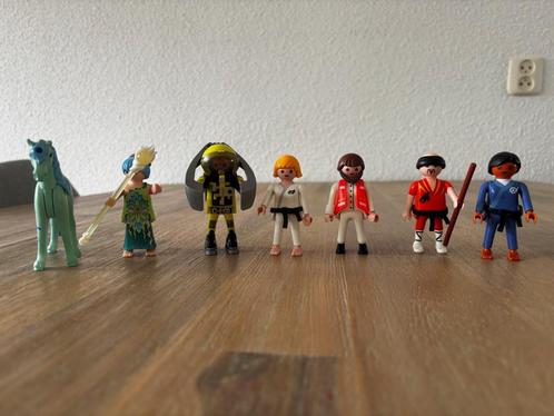 Losse Playmobil Poppetjes – Mix met Paard, Astronaut, Judoka, Kinderen en Baby's, Speelgoed | Playmobil, Gebruikt, Los playmobil