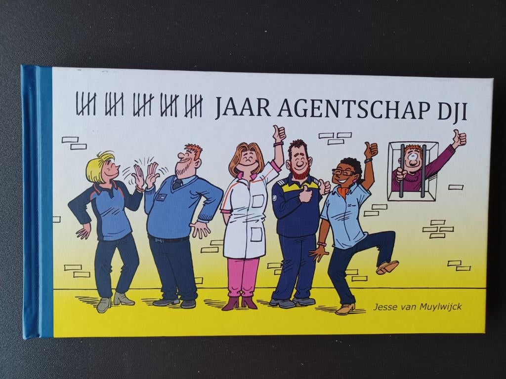 De Rechter - 25 jaar agentschap DJI - jesse van muylwijk, Boeken, Jesse van Muylwijck, Eén stripboek, Nieuw, Ophalen of Verzenden