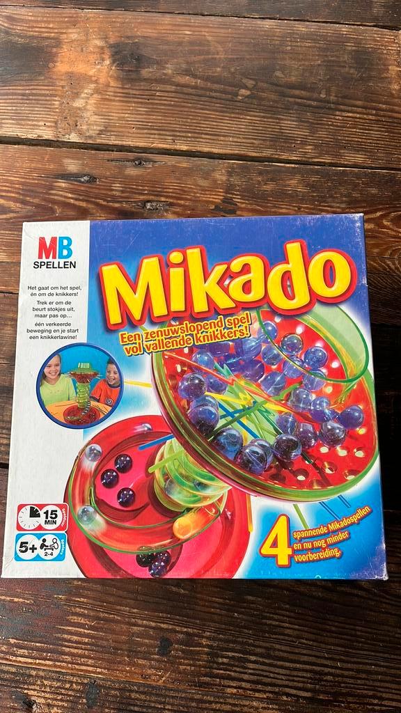 Mikado | Denkspel, Hobby en Vrije tijd, Gezelschapsspellen | Bordspellen, Gebruikt, Een of twee spelers, Drie of vier spelers