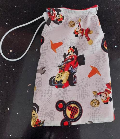 Nieuw- Mickey Roadster knikkerzak/ stoepkrijtzak/verzamelzak, Kinderen en Baby's, Overige Kinderen en Baby's, Nieuw, Ophalen of Verzenden