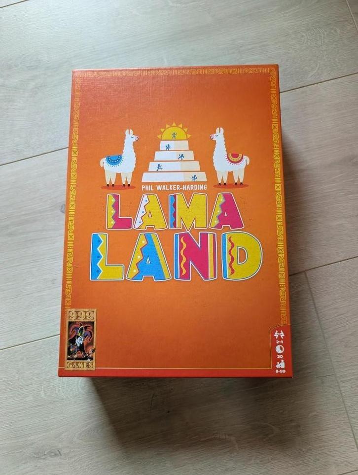 Lamaland, Hobby en Vrije tijd, Gezelschapsspellen | Bordspellen, Zo goed als nieuw, Een of twee spelers, Drie of vier spelers
