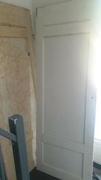 Gratis 2 paneeldeuren, Doe-het-zelf en Verbouw, Deuren en Horren, Ophalen, Gebruikt, Binnendeur, 200 tot 215 cm