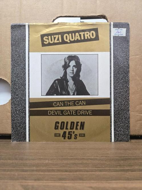 Suzi Quatro - Can the can/Devil gate drive, Cd's en Dvd's, Vinyl Singles, Zo goed als nieuw, Single, Pop, 7 inch, Ophalen of Verzenden