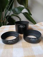 Mamiya 645 Zonnekappen Set - 55mm, 80mm, 150mm, Overige merken, Gebruikt, Ophalen of Verzenden, 80 mm of meer