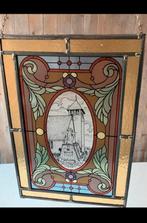 Onze Lieve Heer , in glas in lood .. erg mooi, Antiek en Kunst, Ophalen of Verzenden