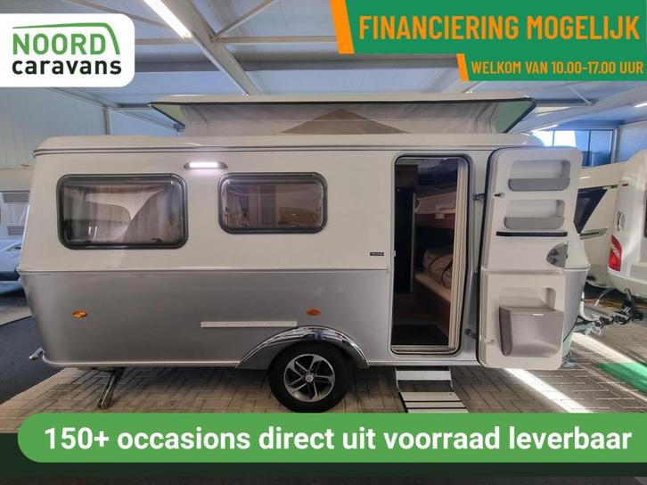 Eriba TOURING 560 STAPELBED + HEFDAK + VOORTENT + AUTARK, Caravans en Kamperen, Caravans, Bedrijf, tot en met 4, 1000 - 1250 kg