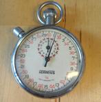 Zeldzame Vintage Herwins Stopwatch Swiss Made, 1930 tot 1960, Overige merken, Staal, Verzenden