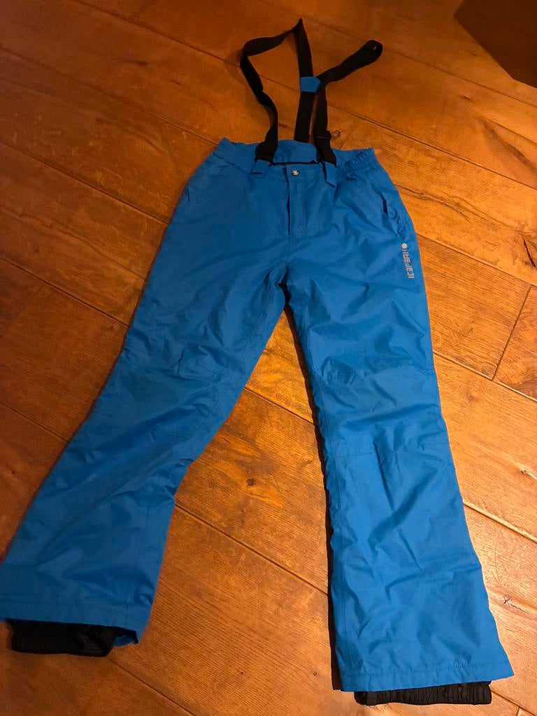 Skibrork Icepeak maat 152 blauw, Overige merken, 100 tot 140 cm, Ophalen of Verzenden, Zo goed als nieuw