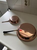 Te koop brocante/koperen koekenpannen, Antiek en Kunst, Ophalen of Verzenden
