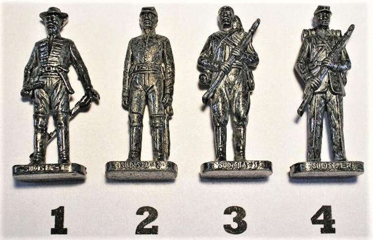 40 -Ferrero kinder surprise metal Sudista USA zuiden, Verzamelen, Verrassingseieren, Zo goed als nieuw, Overige typen, Ophalen of Verzenden