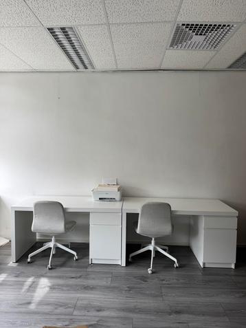 Ikea bureau met bureaustoel