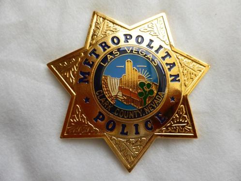 Insigne Politie LAS VEGAS, Verzamelen, Overige Verzamelen, Nieuw, Verzenden