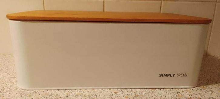 Simply Bread Broodtrommel - Nieuwstaat, Huis en Inrichting, Keuken | Keukenbenodigdheden, Nieuw, Ophalen