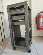Grijze Trolley met Lades en Wielen, Ophalen, Kunststof, Gebruikt, Overige typen