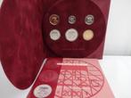 Cassette met 6 x Gulden Proofsets 1996 t/m 2001 Nederland, Postzegels en Munten, Ophalen of Verzenden, Koningin Beatrix, Overige waardes