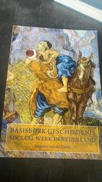Basisboek geschiedenis Sociaal Werk in Nederland, Maarten van der Linde, Maatschappij en Samenleving, Ophalen of Verzenden, Zo goed als nieuw