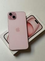 iPhone 15 PLUS 128GB Pink/ batterijconditie 100%/ als nieuw!, 128 GB, Ophalen of Verzenden, Zo goed als nieuw, IPhone 15 Plus