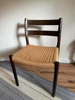 Niels Otto Møller Model 84, Huis en Inrichting, Stoelen, Ophalen, Gebruikt, Bruin, Scandinavisch