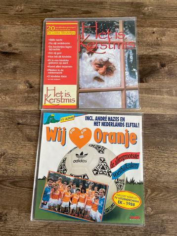 2 LP's: Kerst en Wij Oranje beschikbaar voor biedingen
