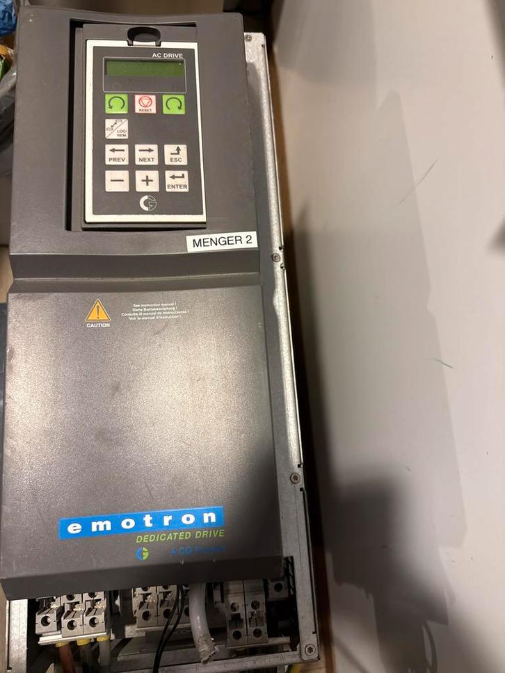 Emotron VFX 2.0 AC Drive - Gebruikt, Hobby en Vrije tijd, Elektronica-componenten, Gebruikt, Ophalen of Verzenden