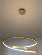 Design hanglamp goud 72cm dimbaar, Huis en Inrichting, Lampen | Hanglampen, Zo goed als nieuw, 50 tot 75 cm, Ophalen