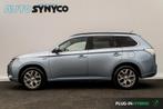 Mitsubishi Outlander 2.0 PHEV Executive Edition | Xenon | Ca, Auto's, Mitsubishi, Zwart, 4 cilinders, Blauw, Leder en Stof