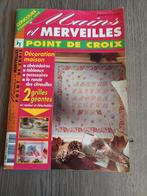 Borduurblad Mains Merveilles, mooie patronen, zie foto's, Ophalen of Verzenden, Zo goed als nieuw, Handborduren, Patroon