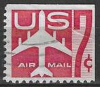 USA 1958/1960 - Yvert 51 PA RB - Getekend vliegtuig  (ST), Postzegels en Munten, Postzegels | Amerika, Ophalen, Noord-Amerika