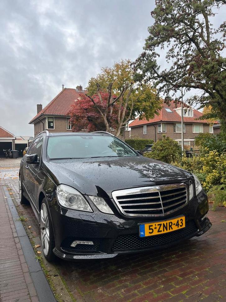 E350 CGI Estate AUT 2009, 7 persoons, pano dak, luchtvering, Auto's, Mercedes-Benz, Particulier, E-Klasse, ABS, Adaptieve lichten