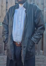 Vintage leren jas - Zwart, Maat 52/54 (L), Onbekend, Zwart, Ophalen of Verzenden