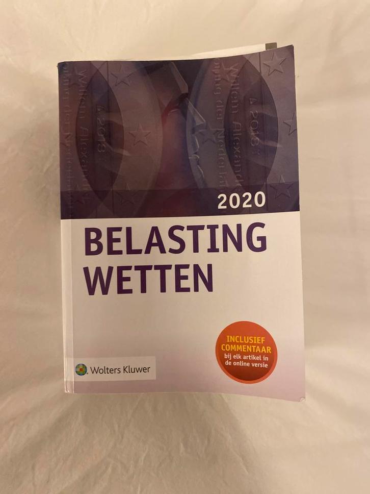 Belastingwetten pocketeditie 2020, Boeken, Wetenschap, Zo goed als nieuw, Natuurwetenschap, Ophalen