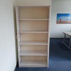 Lundia houten legbord stellingkast white-wash - 200x105x40 c, Huis en Inrichting, Kasten | Stellingkasten, Gebruikt