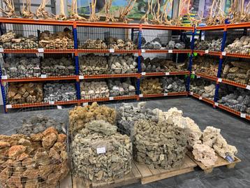 Nergens zoveel aquarium decoratie stenen als bij ons! beschikbaar voor biedingen
