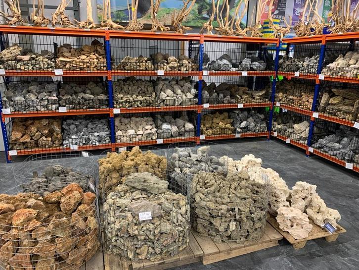Nergens zoveel aquarium decoratie stenen als bij ons!, Dieren en Toebehoren, Vissen | Aquaria en Toebehoren, Nieuw, Plant(en), Steen of Hout