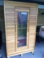 Houten Sauna - Infarood, Sport en Fitness, Sauna, Ophalen, Gebruikt, Infrarood, Complete sauna