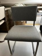 Slede stoel, wollen bekleding, 4 kleuren, 8 x, Huis en Inrichting, Stoelen, Ophalen, Overige kleuren, Slede buis frame, Zo goed als nieuw