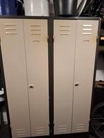 Vintage metalen locker kast, Ophalen of Verzenden, Gebruikt, Vintage